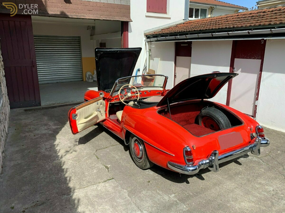 1962 Mercedes-Benz 190 SL, foto 11