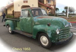 Chevrolet Pickup Stepside Pickup 1953 Green Chevrolet Pickup Stepside Pickup 1953 Green Car for Sale. 389322