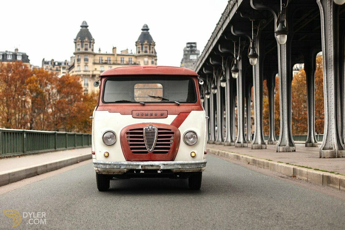 1960 Alfa Romeo Romeo 2 pick-up Autocarro, foto 2