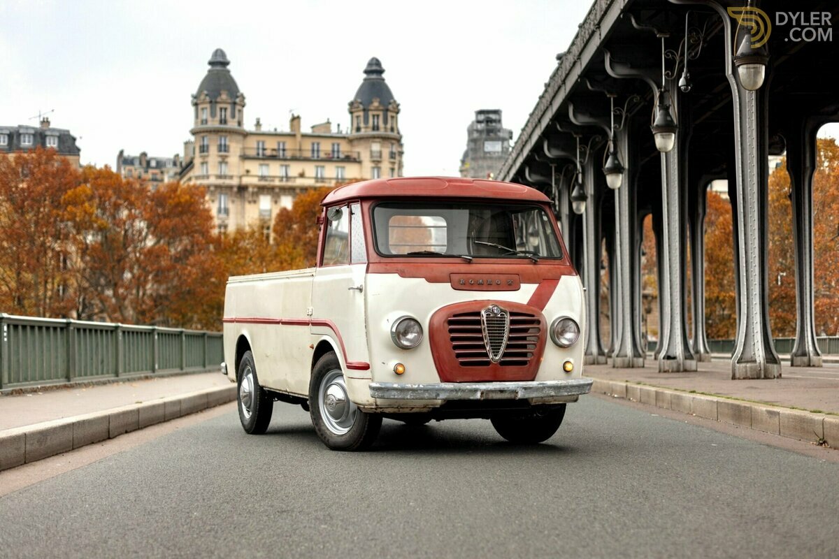 1960 Alfa Romeo Romeo 2 pick-up Autocarro, foto 3