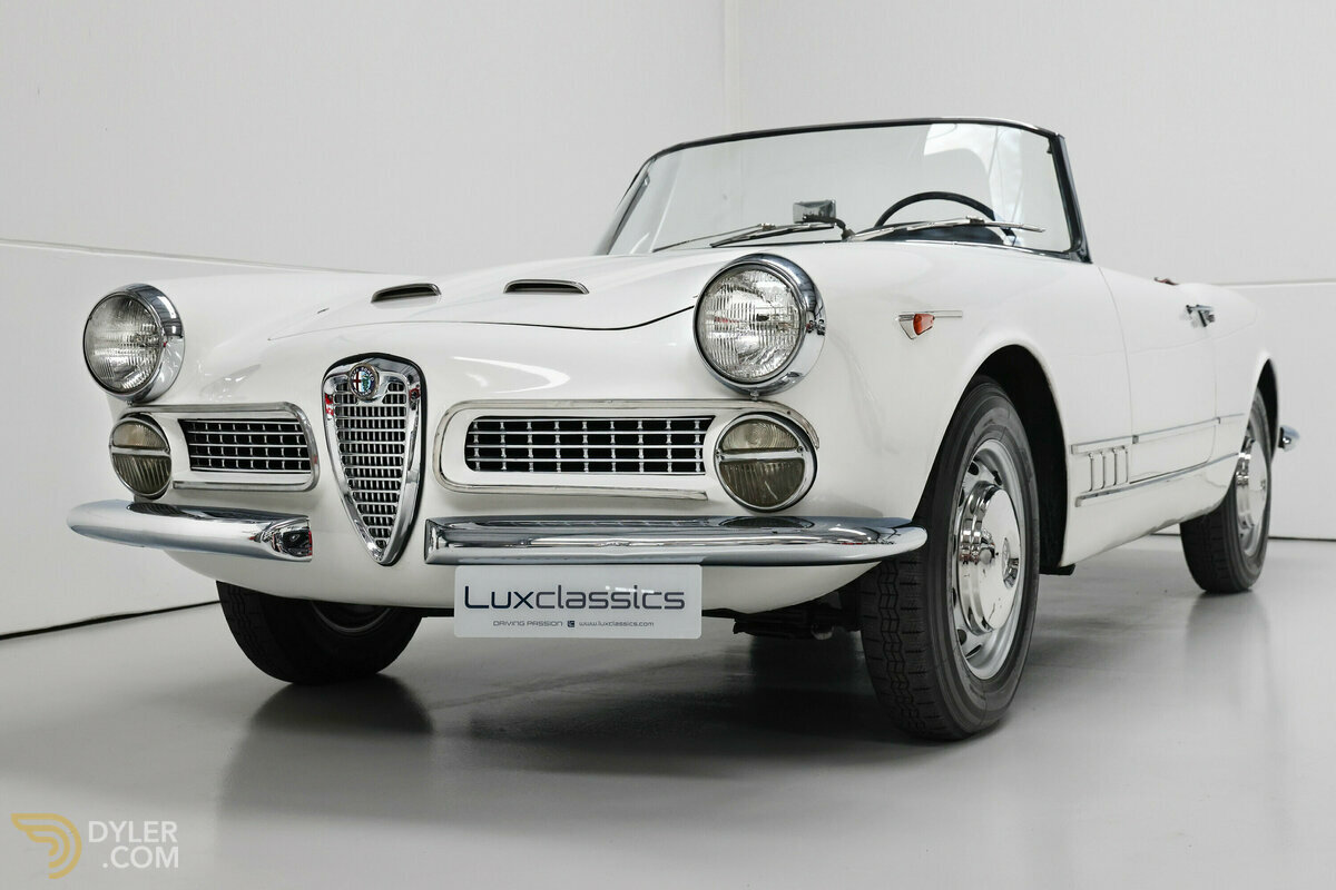 1960 Alfa Romeo 2000 Spider LHD with coachwork by Touring of Milan, foto 7