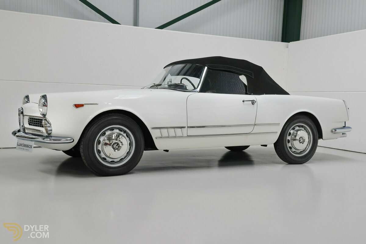 1960 Alfa Romeo 2000 Spider LHD with coachwork by Touring of Milan, foto 10