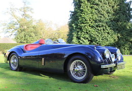 Jaguar XK 120 SE Roadster Jabbeke Cabriolet / Roadster 1954 Blue Jaguar XK 120 SE Roadster Jabbeke Cabriolet / Roadster 1954 Blue Car for Sale. 365732