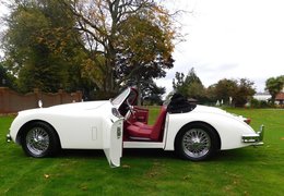 Jaguar XK 150 S Roadster Cabriolet / Roadster 1958 White Jaguar XK 150 S Roadster Cabriolet / Roadster 1958 White Car for Sale. 444172
