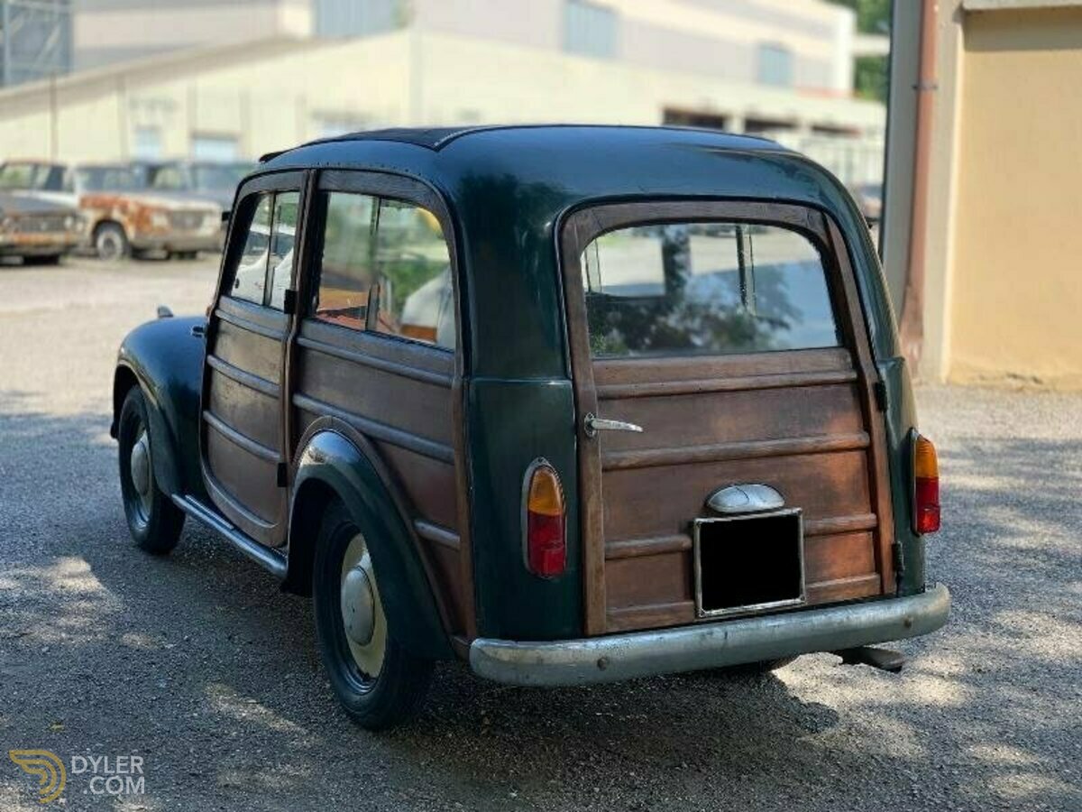 1951 Fiat 500 C Topolino Belvedere Legno, foto 3