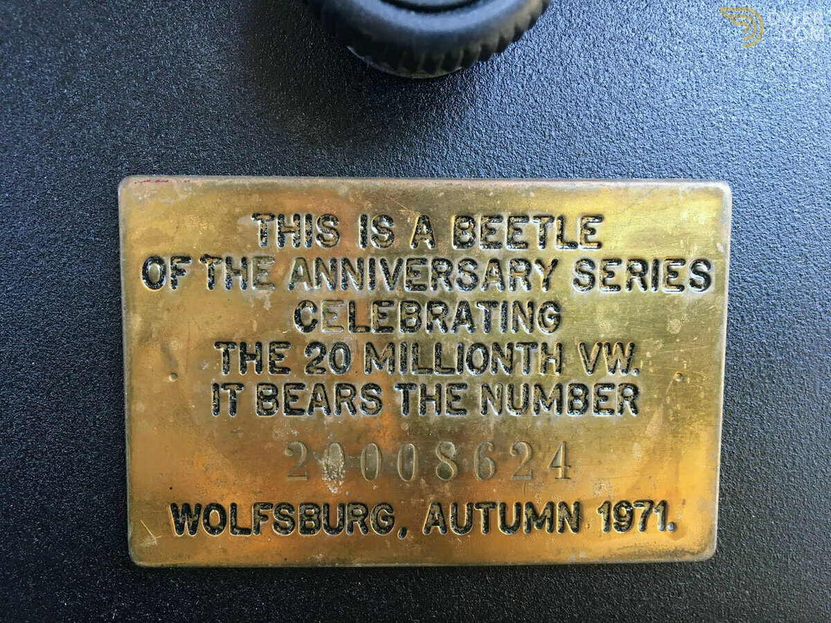 1972 Volkswagen Beetle 1302 “20 Million” Jubilee Special, foto 7