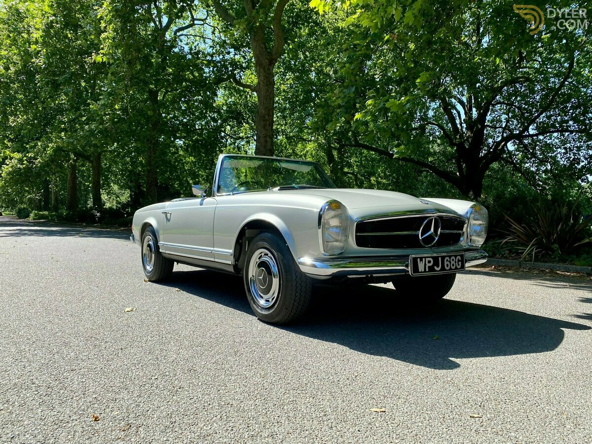 1968 Mercedes-Benz 280 SL, foto 2