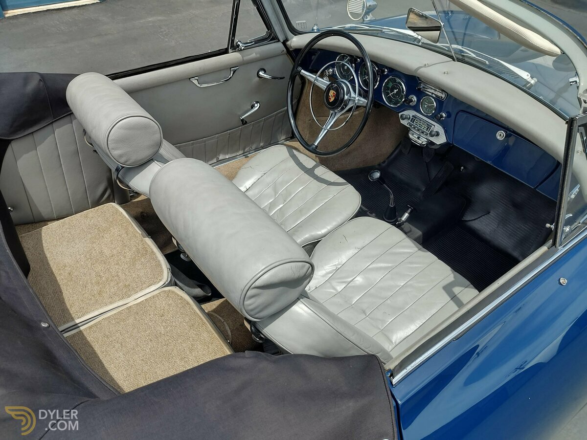 1962 Porsche 356 Cab w/factory hardtop, foto 2