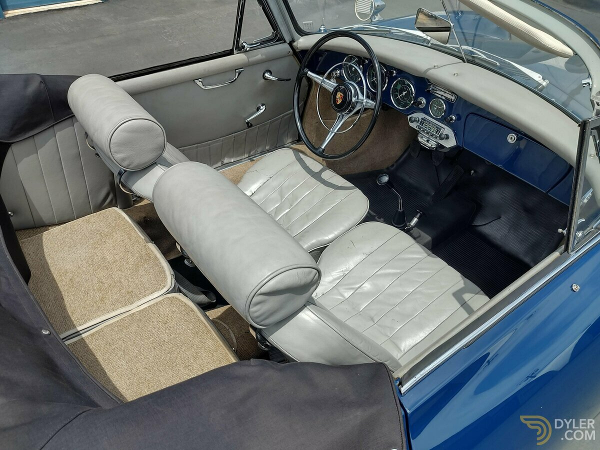 1962 Porsche 356 Cab w/factory hardtop, foto 3