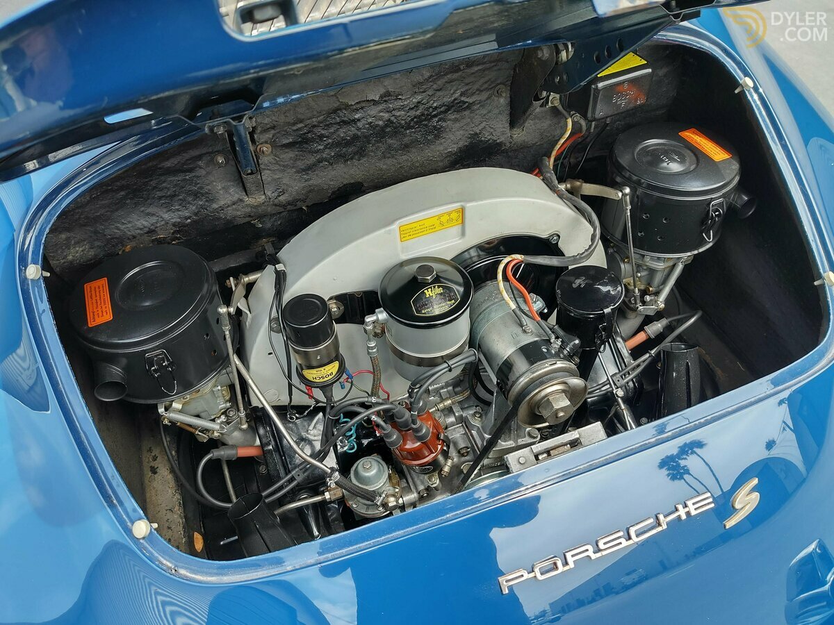 1962 Porsche 356 Cab w/factory hardtop, foto 5