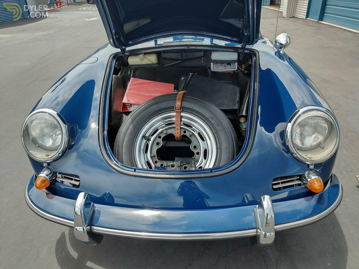 1962 Porsche 356 Cab w/factory hardtop, foto 7