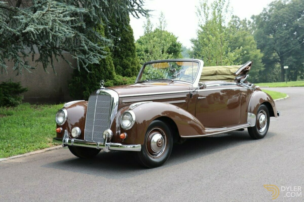 1954 Mercedes-Benz 220a Curved Windshield, foto 2