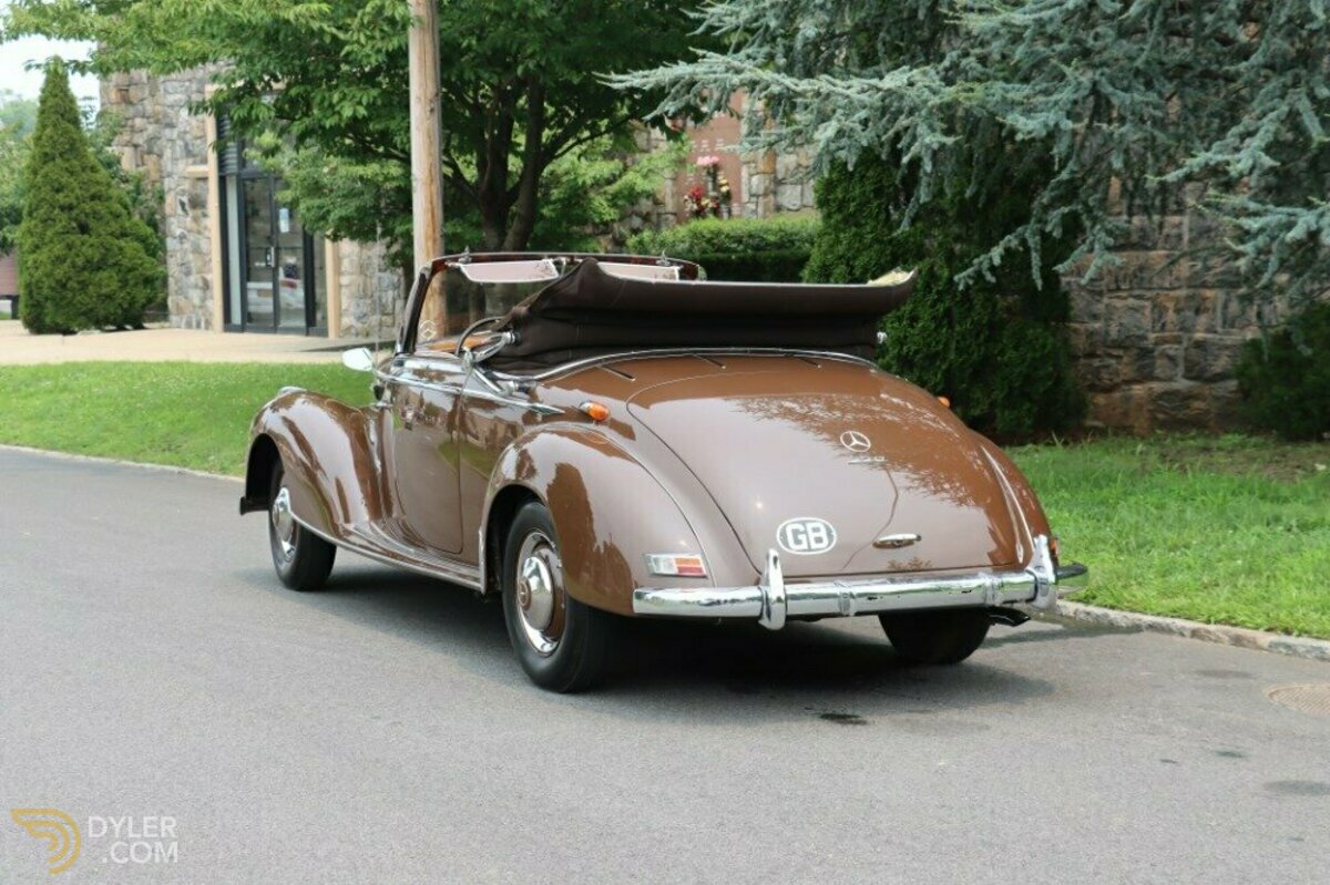1954 Mercedes-Benz 220a Curved Windshield, foto 6