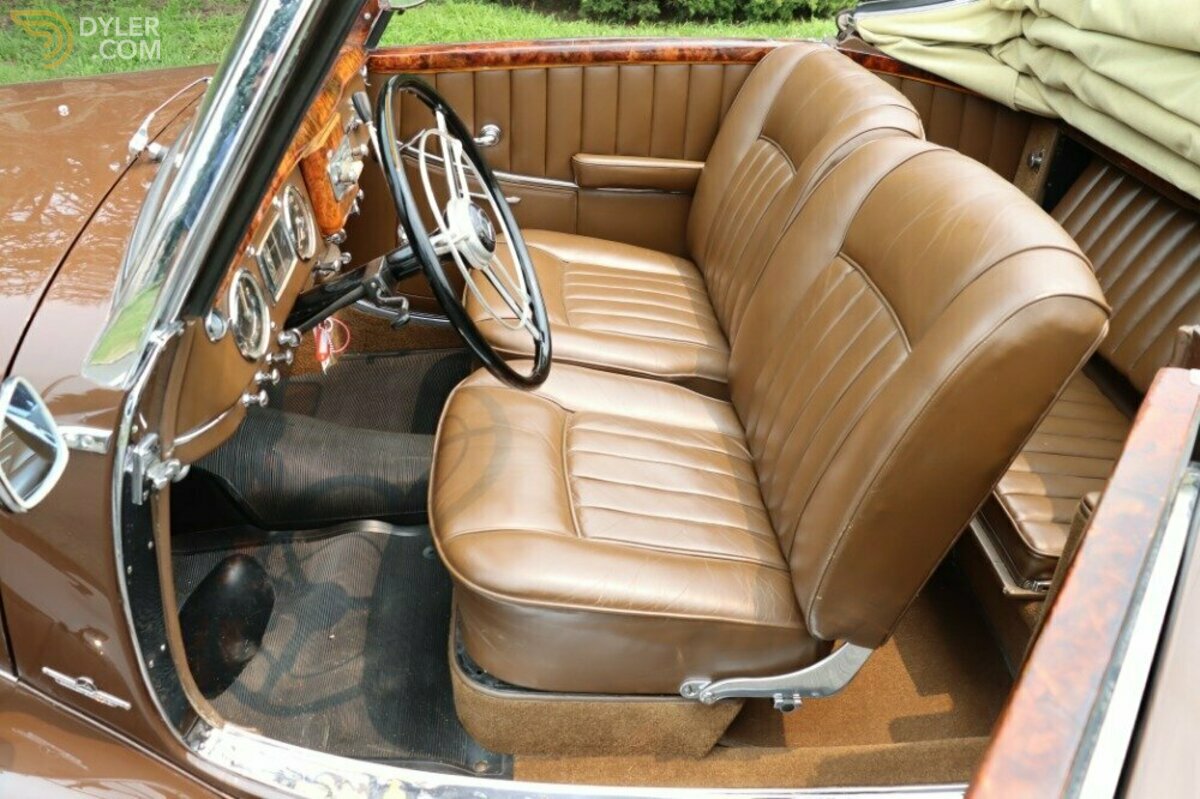 1954 Mercedes-Benz 220a Curved Windshield, foto 7