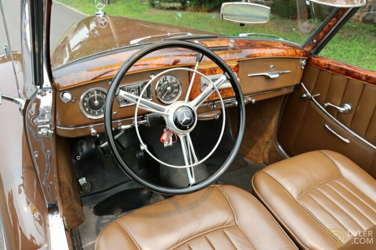 1954 Mercedes-Benz 220a Curved Windshield, foto 8