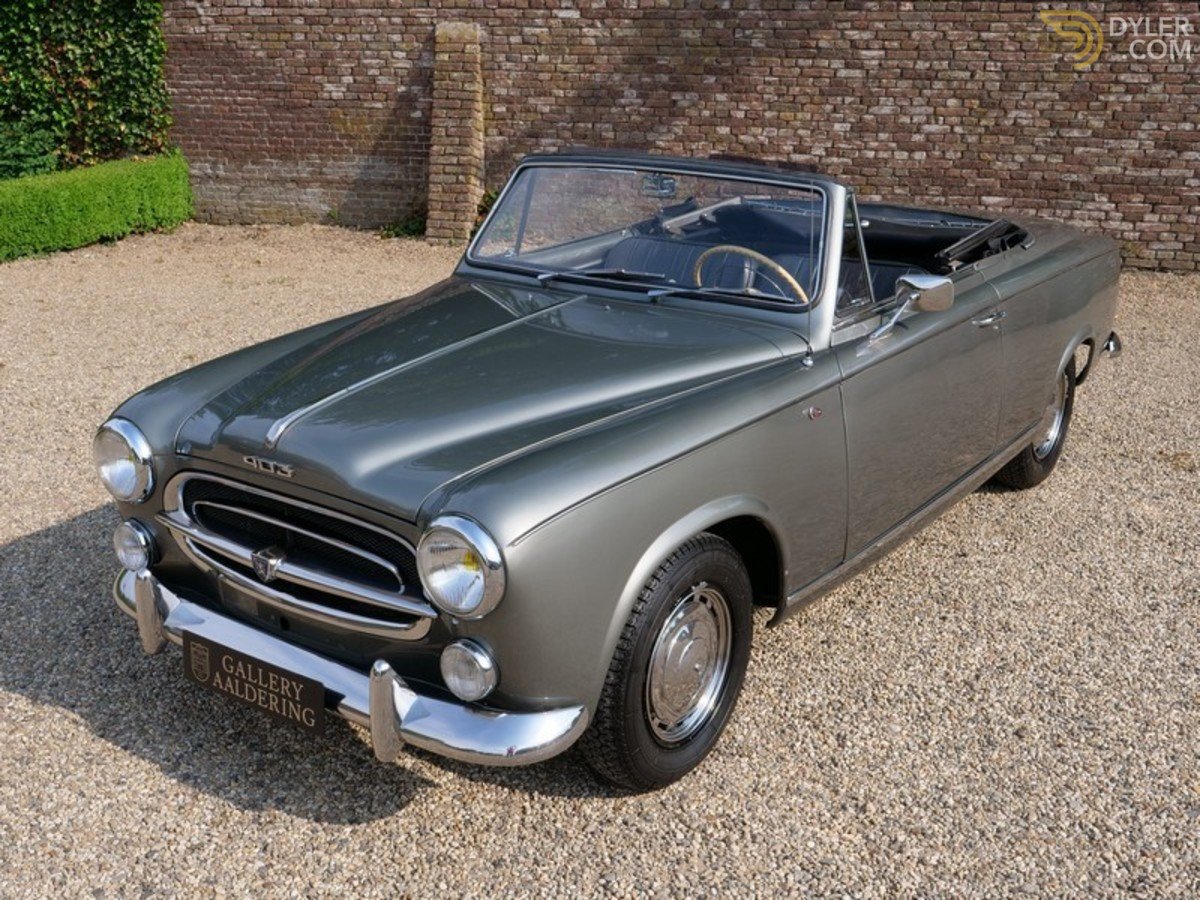 Classic 1959 Peugeot 403 Grande Luxe Convertible for Sale Dyler