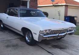 Chevrolet Caprice Coupe 1968 White Chevrolet Caprice Coupe 1968 White Car for Sale. 466902