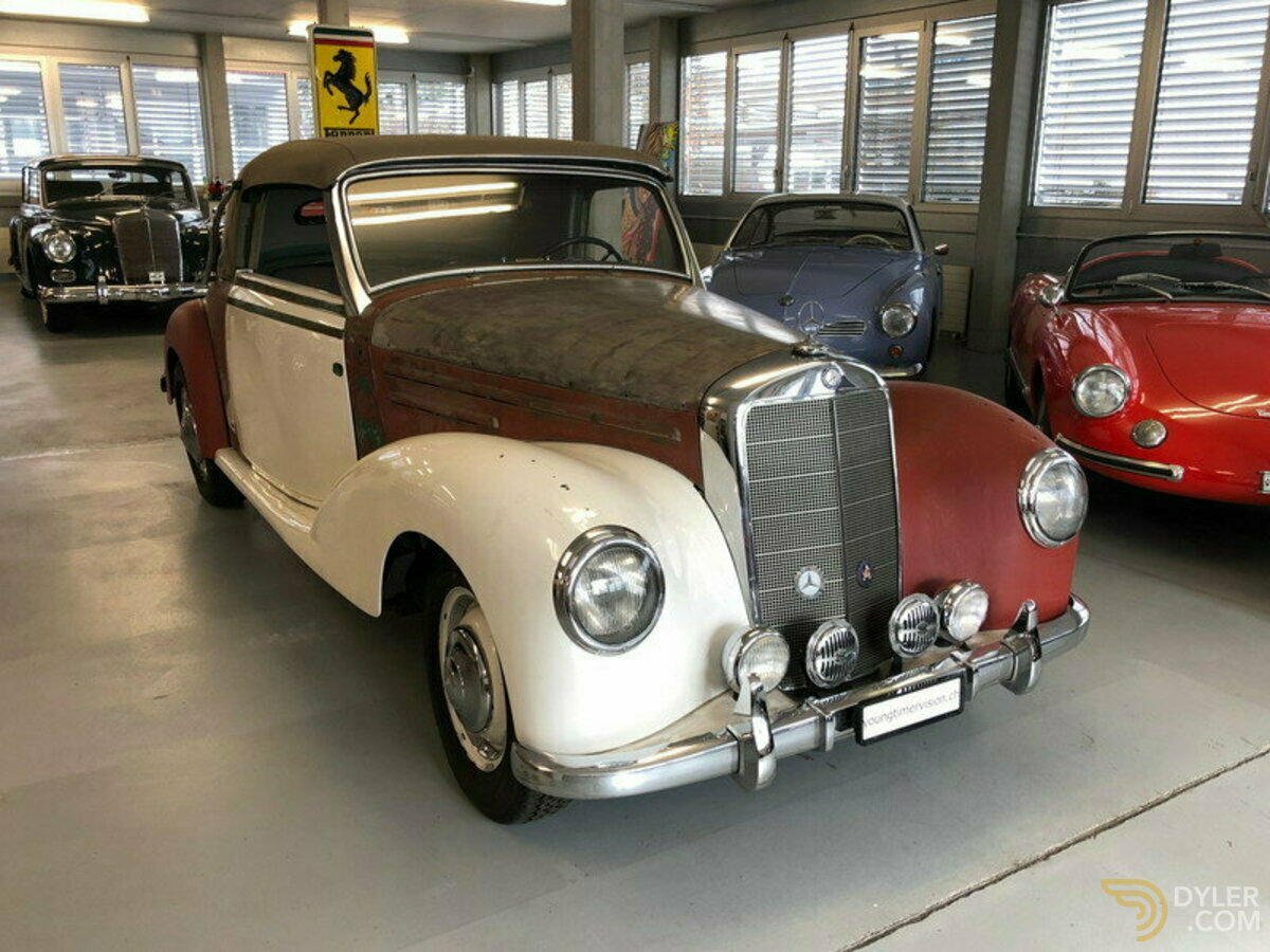 1953 Mercedes-Benz 220 Cabriolet A W187, foto 2