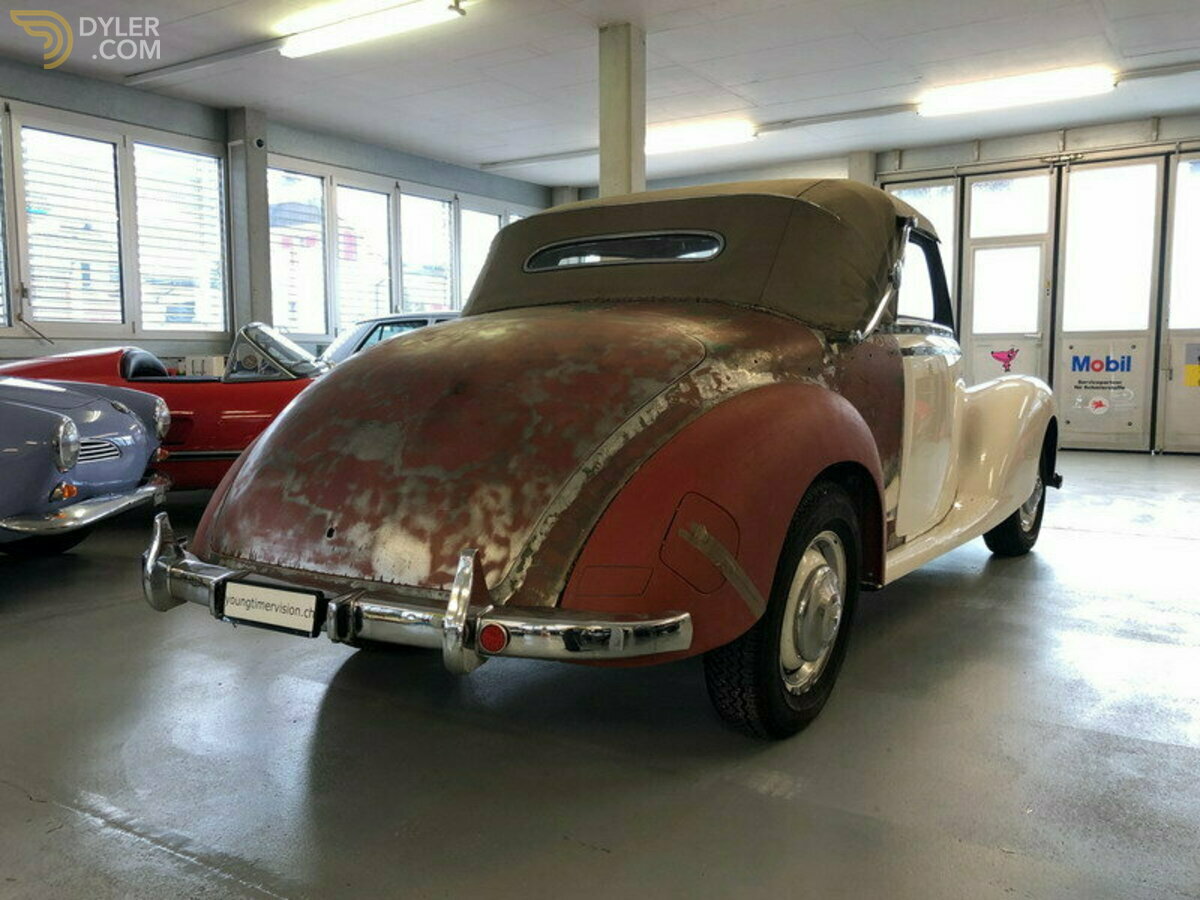 1953 Mercedes-Benz 220 Cabriolet A W187, foto 3