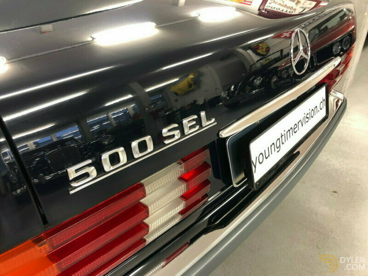 1986 Mercedes-Benz 500 SEL W126, foto 10