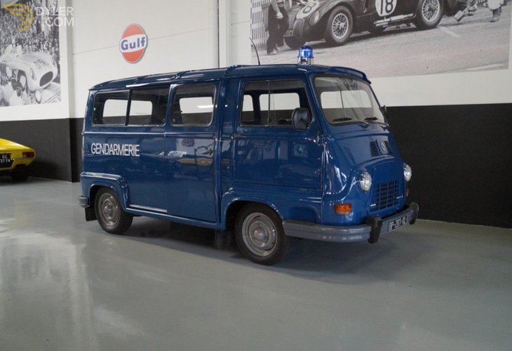 Classic 1980 Renault Estafette Police Van for Sale. Price 19 900 EUR