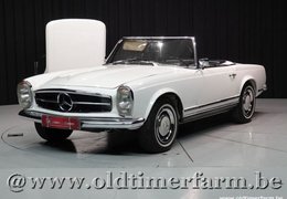Mercedes-Benz 230 SL Pagoda Cabriolet / Roadster 1964 White 1964 Mercedes-Benz 230SL Pagode hardtop Car for Sale. 350126