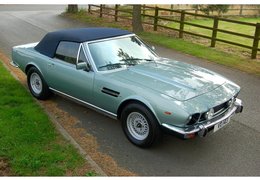 Aston Martin V8 Volante Cabriolet / Roadster 1979 Silver Aston Martin V8 Volante Cabriolet / Roadster 1979 Silver Car for Sale. 280483