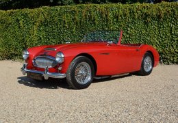 Austin-Healey 3000 Mk2 Overdrive Cabriolet / Roadster 1962 Red Austin-Healey 3000 Mk2 Overdrive Cabriolet / Roadster 1962 Red Car for Sale. 363369