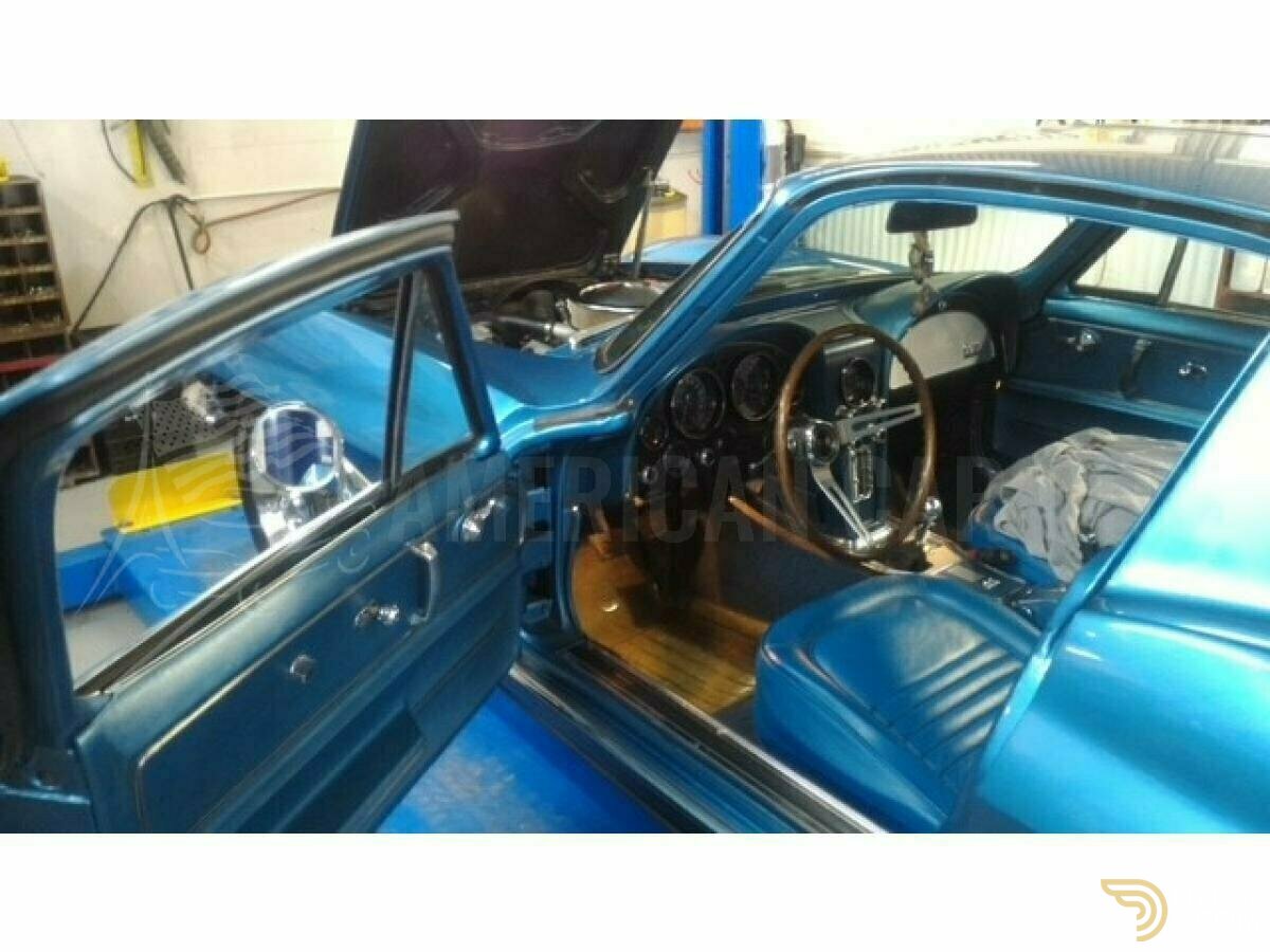 1967 Chevrolet Corvette C2 327 MATCHING MARINA BLUE, foto 4