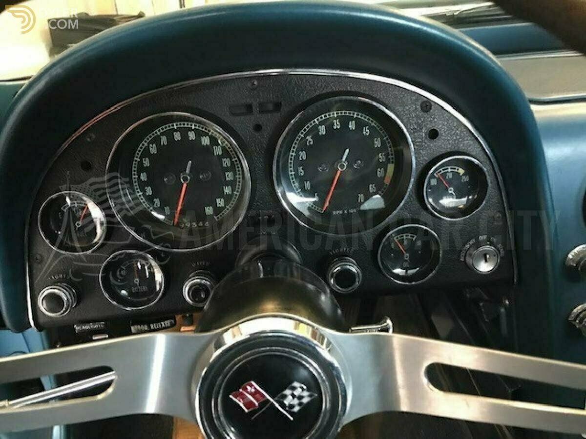 1967 Chevrolet Corvette C2 327 MATCHING MARINA BLUE, foto 5