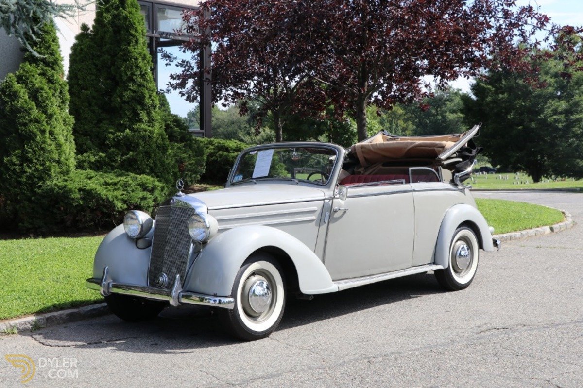Classic 1950 MercedesBenz 170 S for Sale Dyler Classic 1950 MercedesBenz 170 S for Sale Dyler