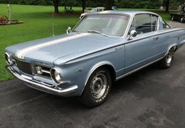 Plymouth Barracuda Coupe 1965 Blue Plymouth Barracuda Coupe 1965 Blue Car for Sale. 291610