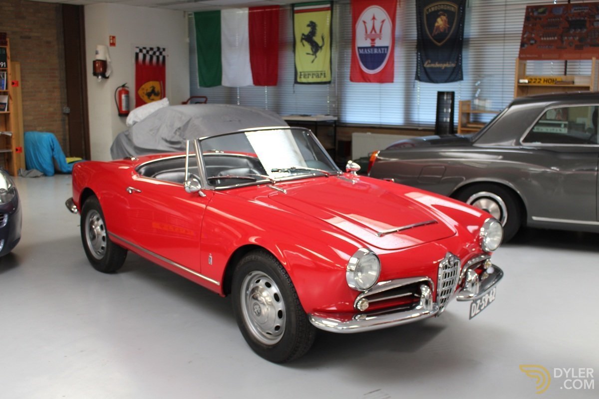 Classic 1964 Alfa Romeo Giulia Spider Veloce for Sale 8432 Dyler