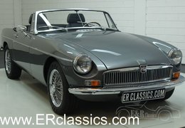 MG MGB Cabrio V8 engine Cabriolet / Roadster 1972 Grey MG MGB Cabrio V8 engine Cabriolet / Roadster 1972 Grey Car for Sale. 427759