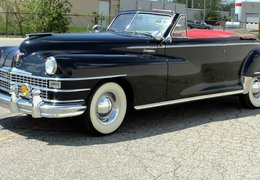 Chrysler New Yorker Cabriolet / Roadster 1947 Black Chrysler New Yorker Cabriolet / Roadster 1947 Black Car for Sale. 260855