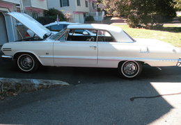 Chevrolet Impala Super Sport Coupe 1963 White Chevrolet Impala Super Sport Coupe 1963 White Car for Sale. 361450