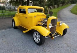 Ford Street Rod 3 Window Coupe Coupe 1932 Yellow Ford Street Rod 3 Window Coupe Coupe 1932 Yellow Car for Sale. 468183
