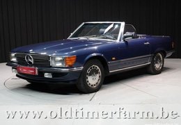 Mercedes-Benz 500 SL R107 Cabriolet / Roadster 1985 Blue Mercedes-Benz 500 SL R107 Cabriolet / Roadster 1985 Blue Car for Sale. 337534