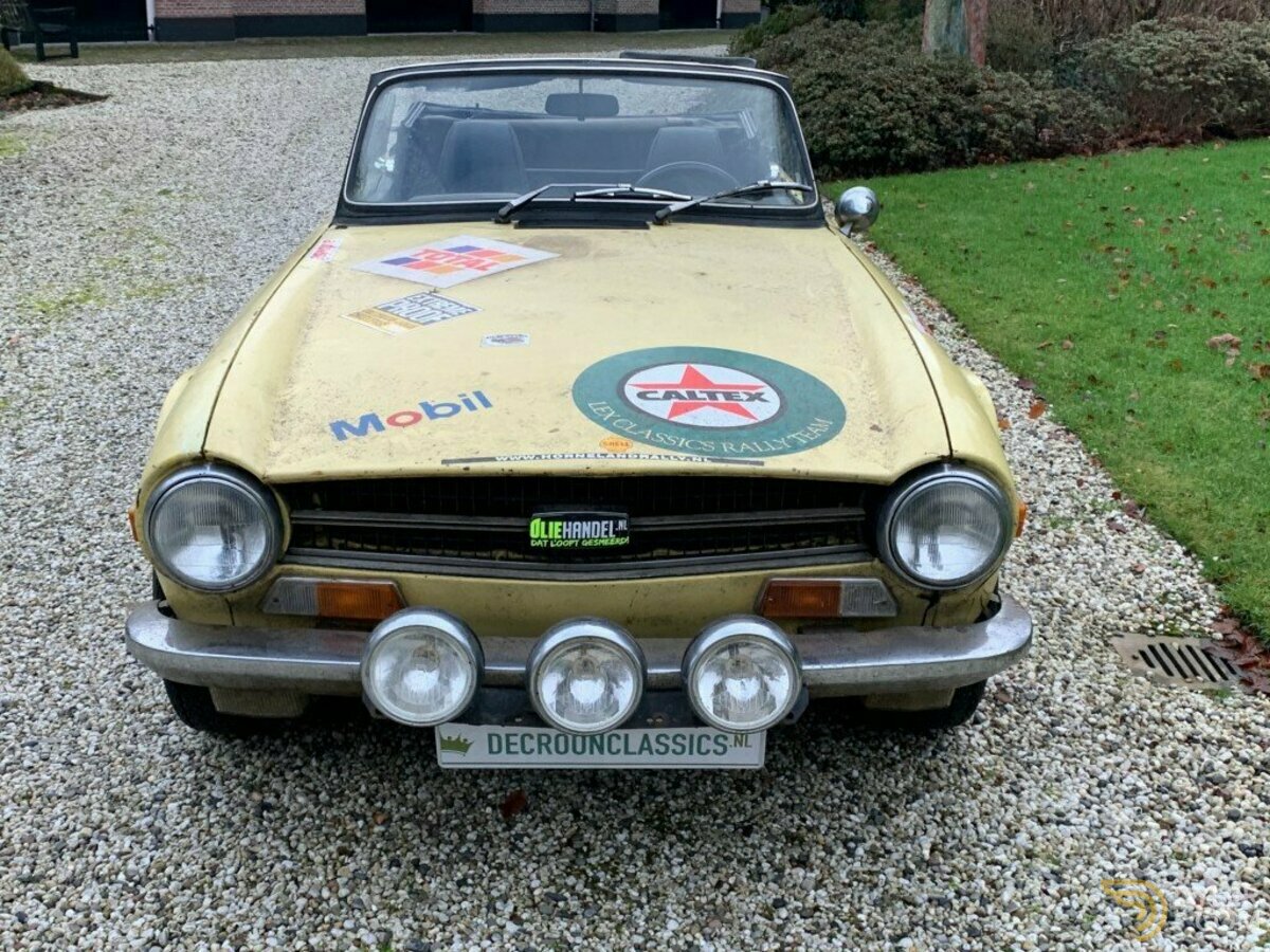 1973 Triumph TR6 2.5 Overdrive Roadster GETUNED RALLY OBJECT, foto 2