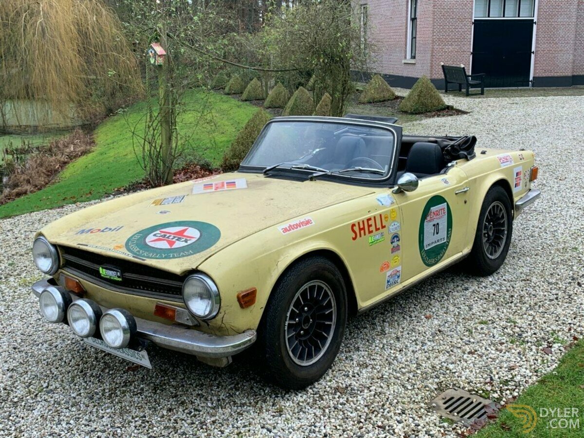 1973 Triumph TR6 2.5 Overdrive Roadster GETUNED RALLY OBJECT, foto 4