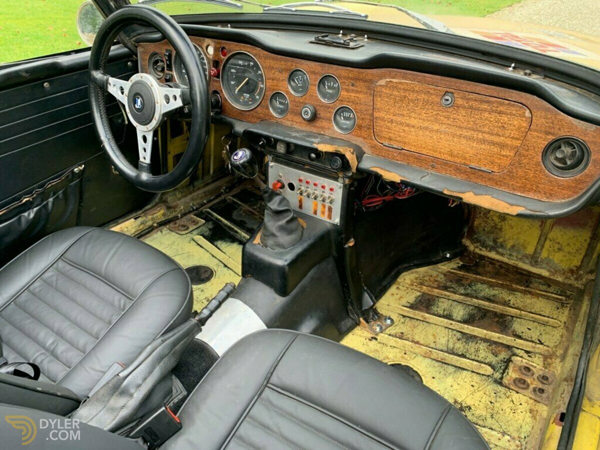 1973 Triumph TR6 2.5 Overdrive Roadster GETUNED RALLY OBJECT, foto 5