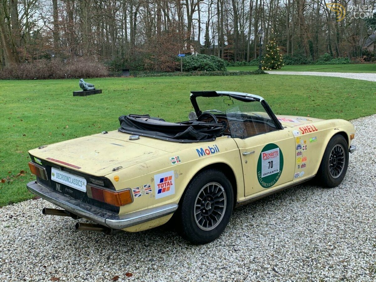 1973 Triumph TR6 2.5 Overdrive Roadster GETUNED RALLY OBJECT, foto 12