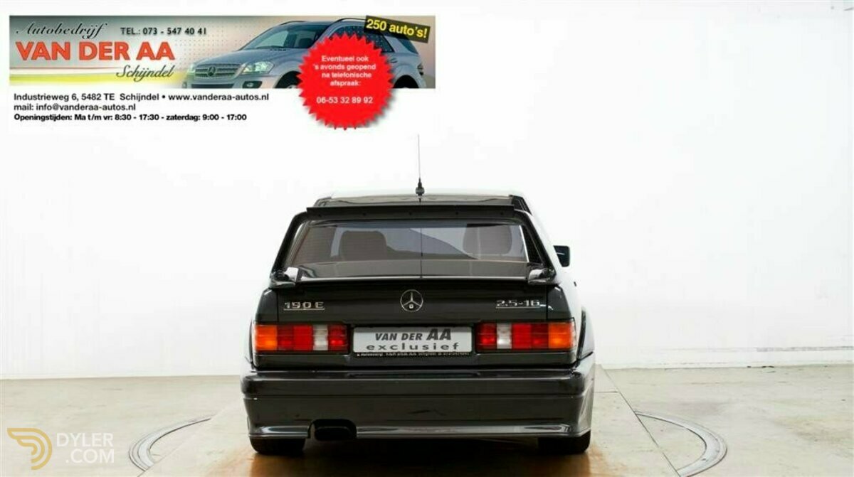1991 Mercedes-Benz 190 E 2.5-16 EVO II Gelimiteerde No;365 Beleggings-, foto 2