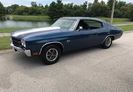 Chevrolet Chevelle Fathom Blue 396 V8 Coupe 1970 Blue Chevrolet Chevelle Fathom Blue 396 V8 Coupe 1970 Blue Car for Sale. 265380