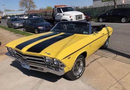 Chevrolet Chevelle Convertible Cabriolet / Roadster 1969 Yellow Chevrolet Chevelle Convertible Cabriolet / Roadster 1969 Yellow Car for Sale. 333399