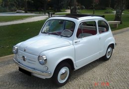 Fiat 600 Tranformavel Coupe 1960 White Fiat 600 Tranformavel Coupe 1960 White Car for Sale. 455555
