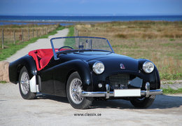 Triumph TR2 Longdoor Cabriolet / Roadster 1954 Black Triumph TR2 Longdoor 1954 for sale Car for Sale. 302582