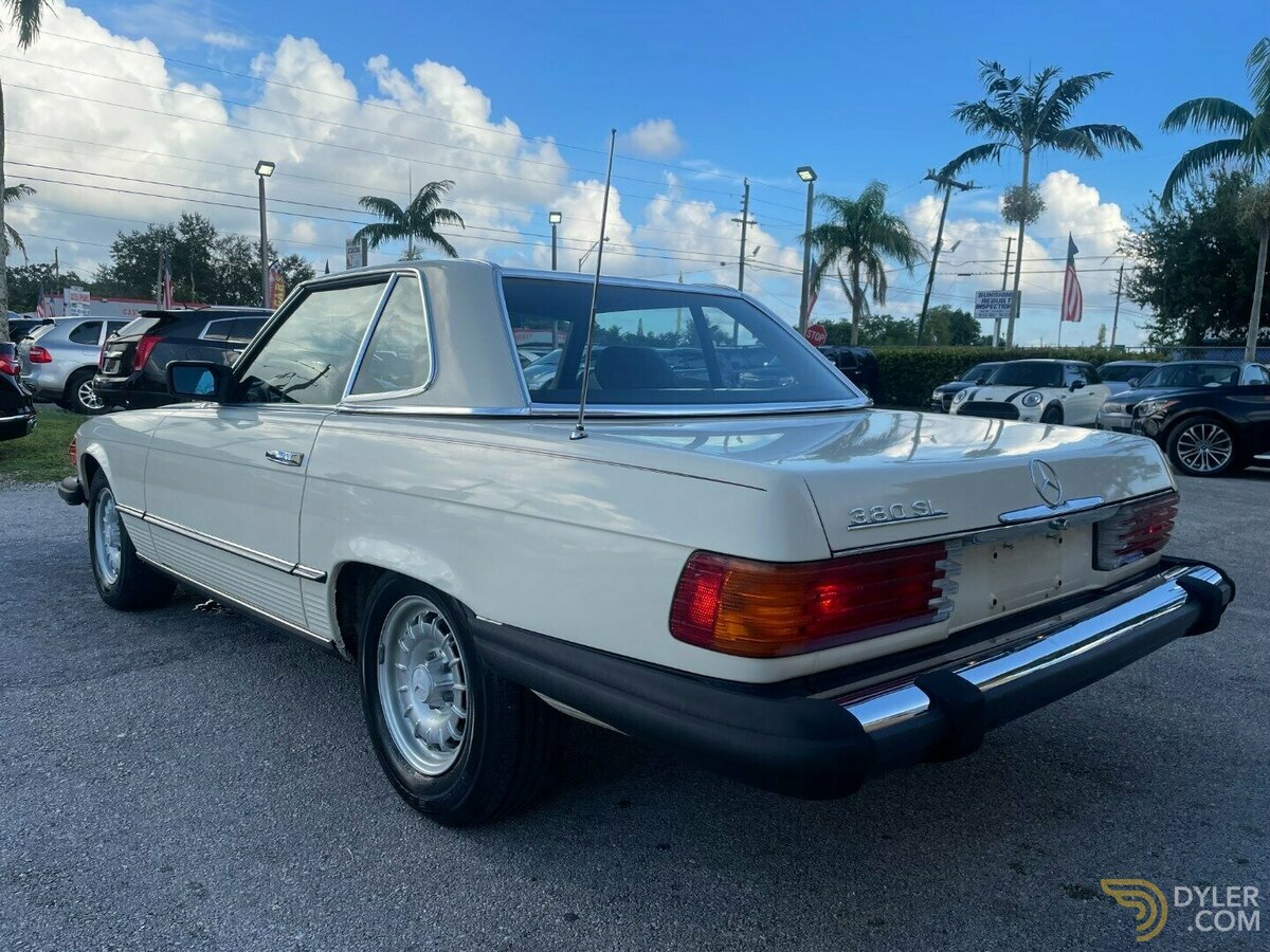 1982 Mercedes-Benz 380 SL 2dr Roadster Convertible, foto 3