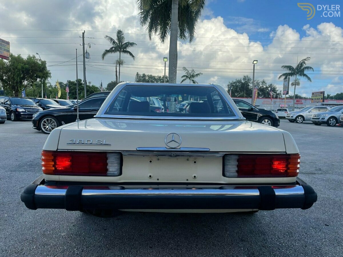 1982 Mercedes-Benz 380 SL 2dr Roadster Convertible, foto 4