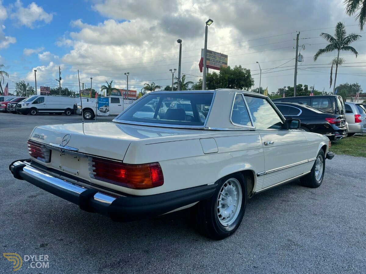 1982 Mercedes-Benz 380 SL 2dr Roadster Convertible, foto 5
